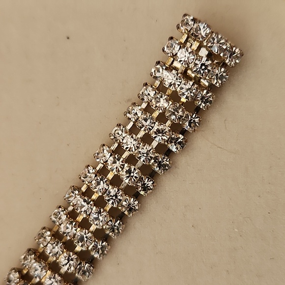 Vintage Rhinestone Bracelet - Picture 8 of 9